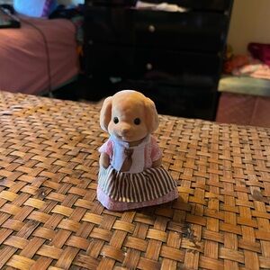 Calico Critters Melinda Toy Poodle, Sylvanian, lil Woodzeez